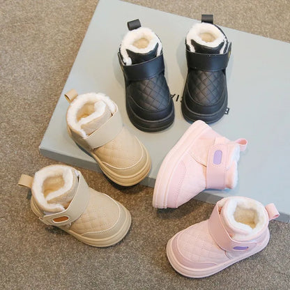 Baby Plush Snow Booties – Warm First Walker Boots