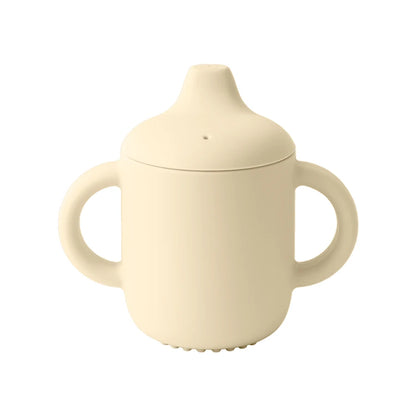 Dual-Handle Silicone Sippy Cup for Babies & Toddlers