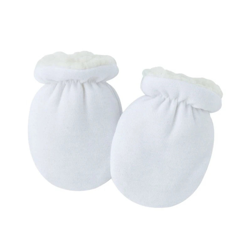 Newborn Anti-Scratch Baby Mittens – Soft Protective Hand Covers (0–12 Months)