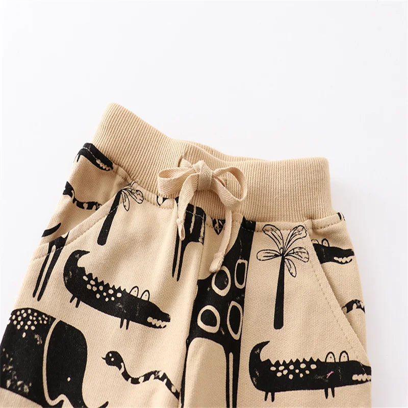 Cute, Cozy Printed Jogger Pants for Toddlers & Kids (2–7 Years)