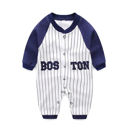 Bow-Tie Tuxedo Romper for Baby Boys