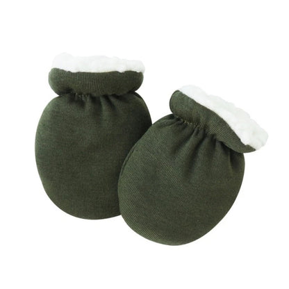 Newborn Anti-Scratch Baby Mittens – Soft Protective Hand Covers (0–12 Months)