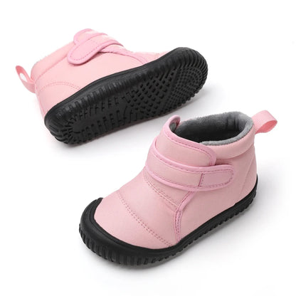 Warm Winter Snow Boots for Toddlers & Kids – Anti-Slip, Plush-Lined Outdoor Shoes