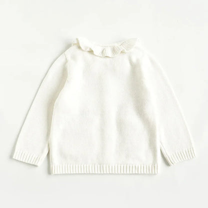 Knit Cardigan Sweater for Babies, Toddlers & Little Kids (9 Months–7 Years) – Button-Front, Embroidered Animals & Floral Details