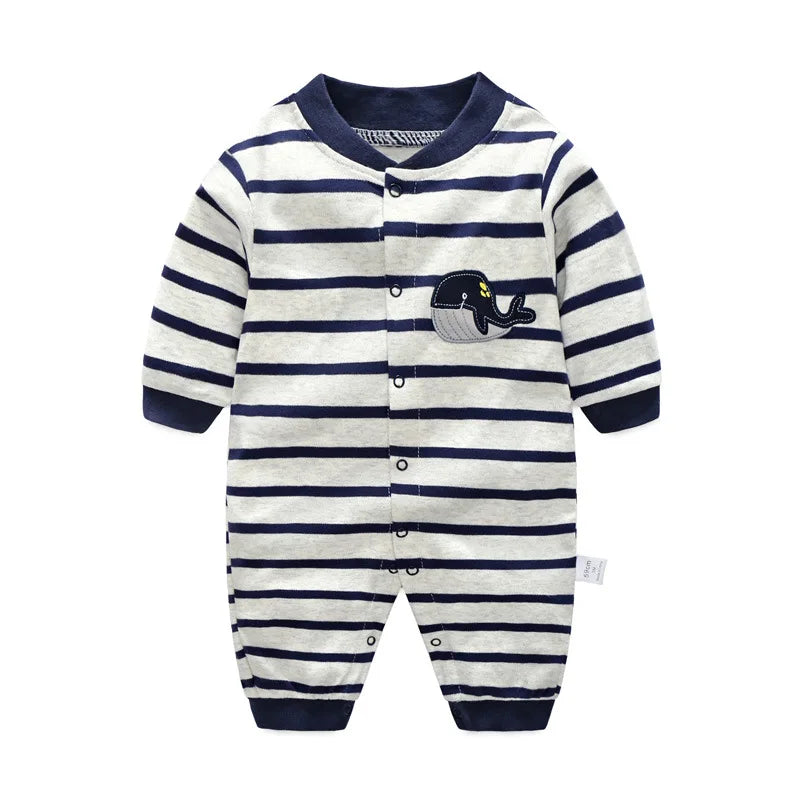 Bow-Tie Tuxedo Romper for Baby Boys