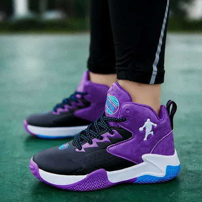 High-Top Basketball Sneakers for Kids
