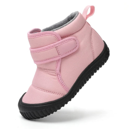 Warm Winter Snow Boots for Toddlers & Kids – Anti-Slip, Plush-Lined Outdoor Shoes