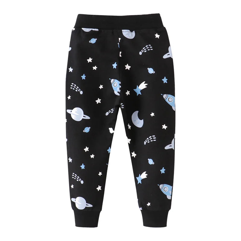 Cute, Cozy Printed Jogger Pants for Toddlers & Kids (2–7 Years)