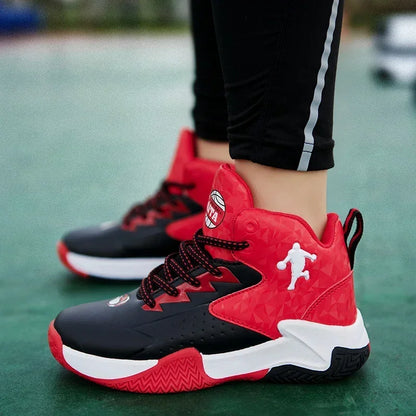 High-Top Basketball Sneakers for Kids