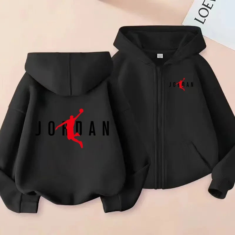 Girls’ Basketball Graphic Full-Zip Hoodie
