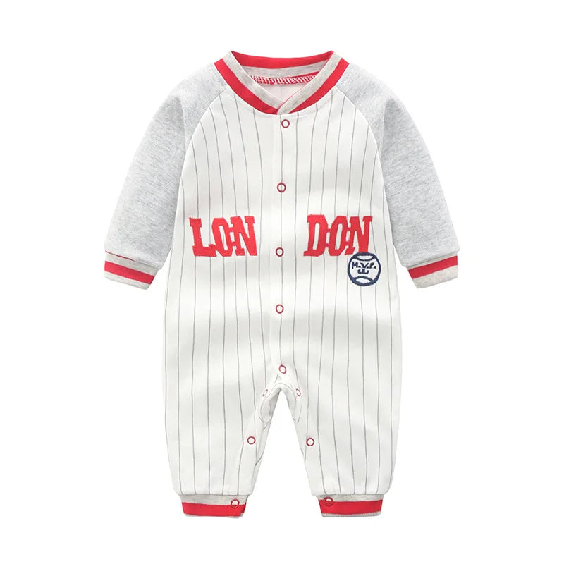 Bow-Tie Tuxedo Romper for Baby Boys