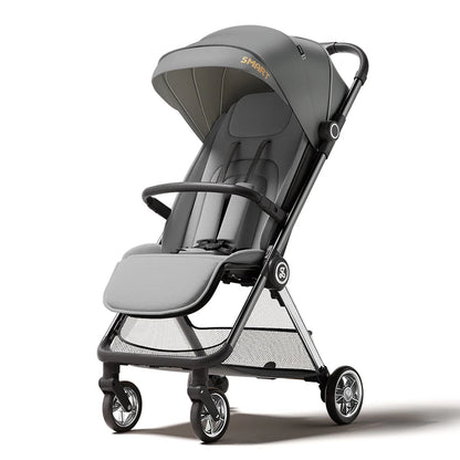 Lightweight Compact Travel Stroller with Reclining Seat – One-Hand Fold & UPF 50+ Canopy