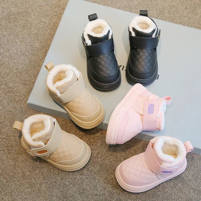 Baby Plush Snow Booties – Warm First Walker Boots