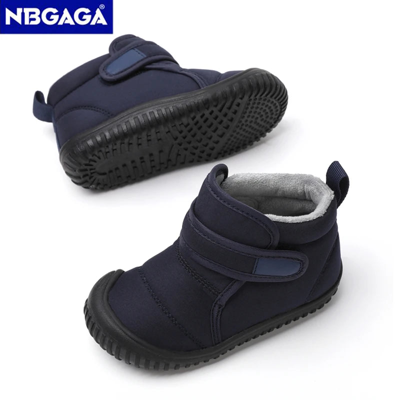 Warm Winter Snow Boots for Toddlers & Kids – Anti-Slip, Plush-Lined Outdoor Shoes