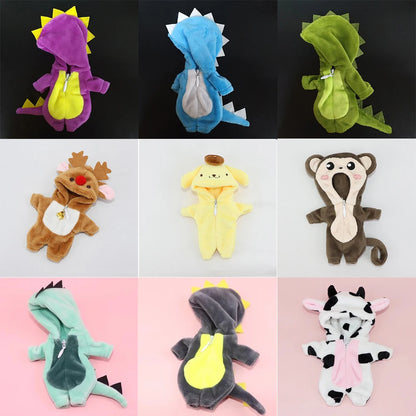 Plush Character Costume Outfit for 1/12 Dolls