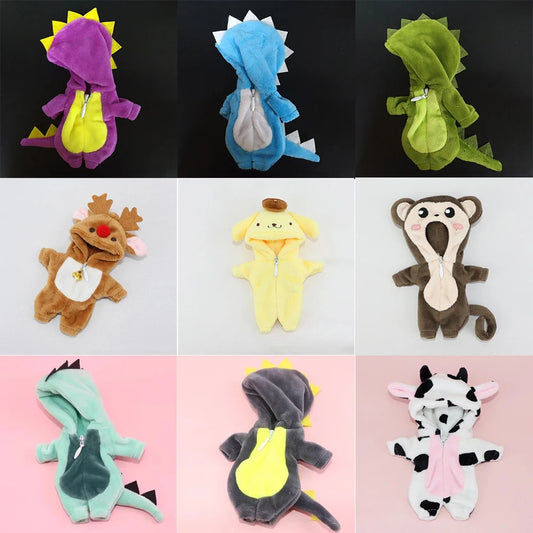 Plush Character Costume Outfit for 1/12 Dolls