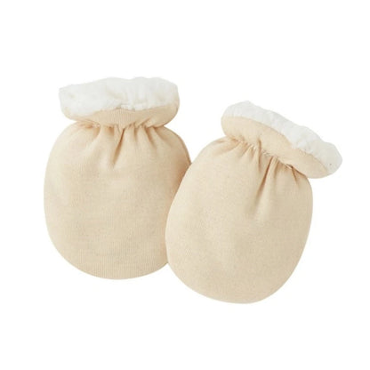 Newborn Anti-Scratch Baby Mittens – Soft Protective Hand Covers (0–12 Months)