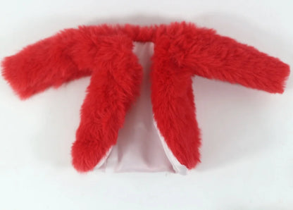 Plush Faux-Fur Coat for 11.5-Inch Dolls