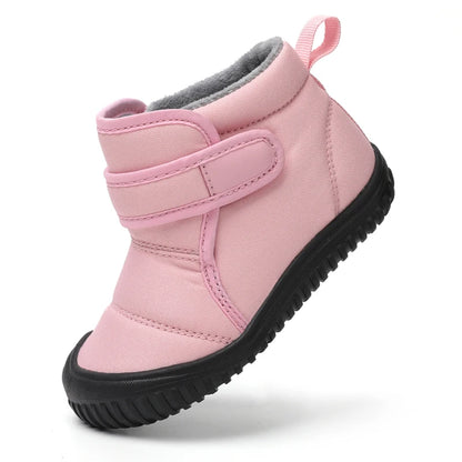 Warm Winter Snow Boots for Toddlers & Kids – Anti-Slip, Plush-Lined Outdoor Shoes