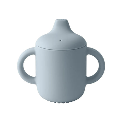 Dual-Handle Silicone Sippy Cup for Babies & Toddlers