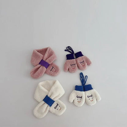 Lamb Fleece Baby Mittens – Cozy Plush Winter Gloves for Toddlers (1–4 Years)