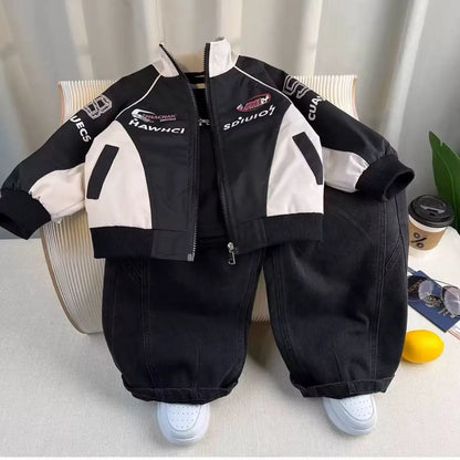 Racing Club Boys’ Colorblock Zip Jacket