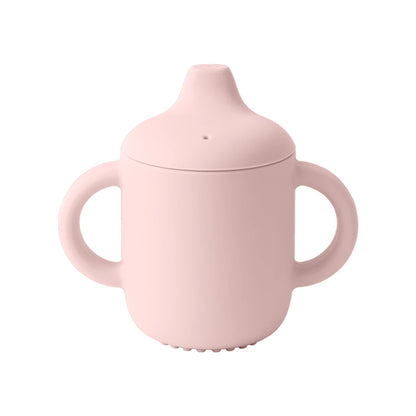 Dual-Handle Silicone Sippy Cup for Babies & Toddlers
