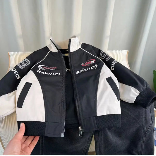Racing Club Boys’ Colorblock Zip Jacket