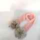 scarf light pink 1