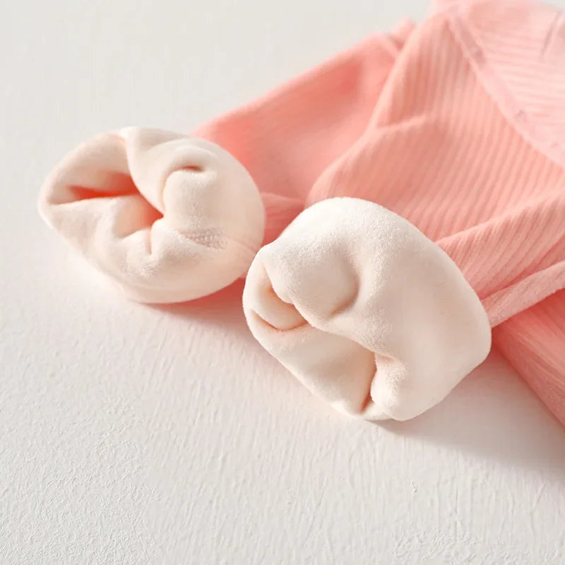 Animal Appliqué Ribbed Cotton Romper for Babies
