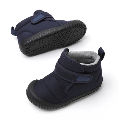 Warm Winter Snow Boots for Toddlers & Kids – Anti-Slip, Plush-Lined Outdoor Shoes