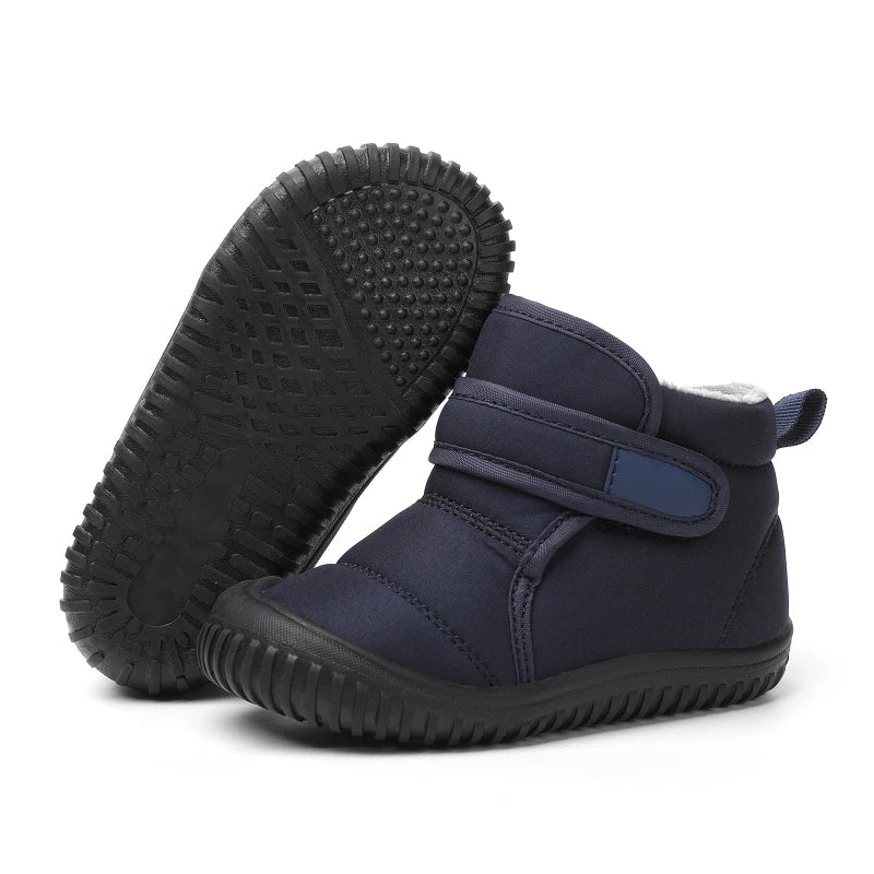 Warm Winter Snow Boots for Toddlers & Kids – Anti-Slip, Plush-Lined Outdoor Shoes
