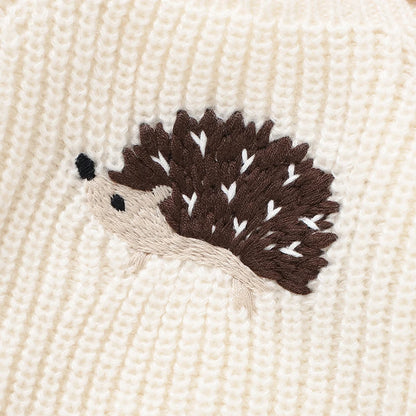 Cable-Knit Baby & Toddler Sweater – Soft Winter Pullover with Crew Neck (6 Months–3 Years)