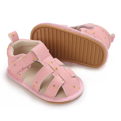 Ditsy Floral Fisherman Sandals for Baby Girls