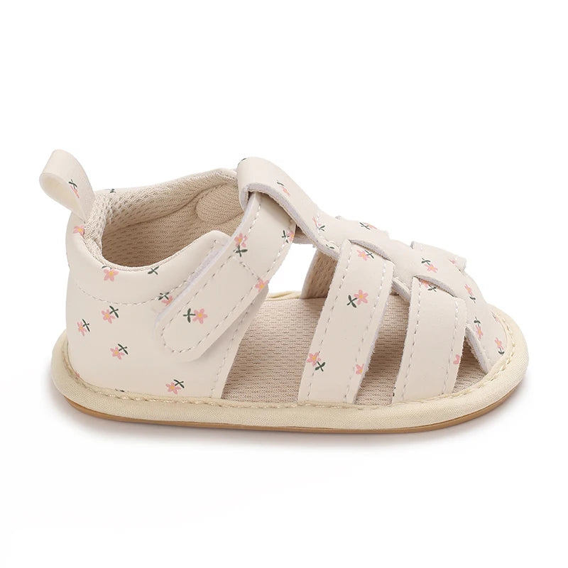 Ditsy Floral Fisherman Sandals for Baby Girls