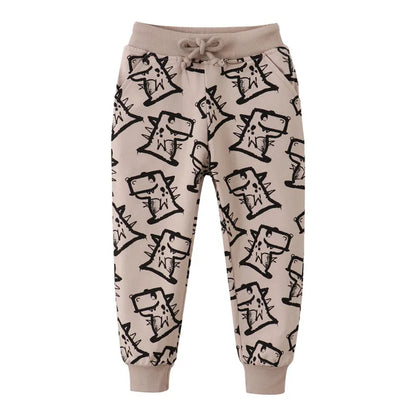 Cute, Cozy Printed Jogger Pants for Toddlers & Kids (2–7 Years)