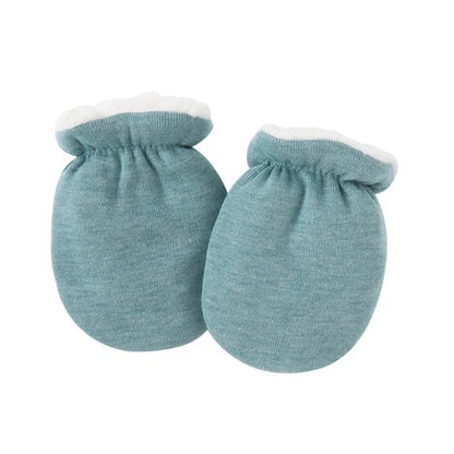 Newborn Anti-Scratch Baby Mittens – Soft Protective Hand Covers (0–12 Months)