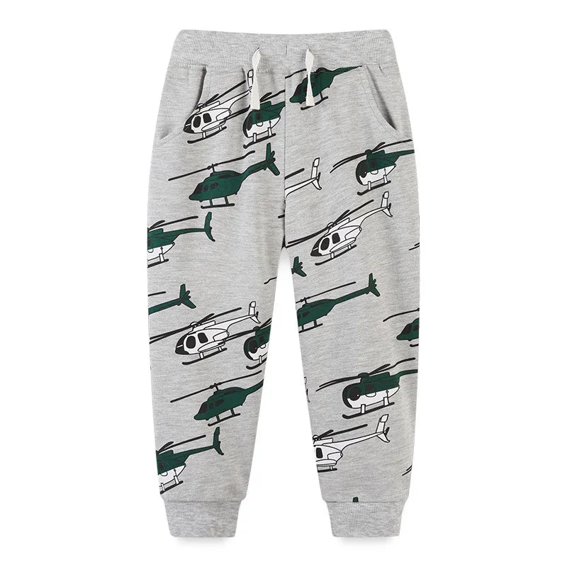 Cute, Cozy Printed Jogger Pants for Toddlers & Kids (2–7 Years)