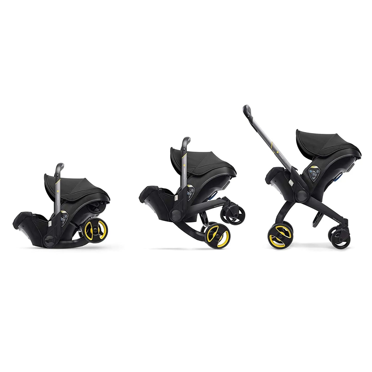 Car Seat Stroller Hybrid – 3-in-1 Infant Travel System with One-Click Wheels