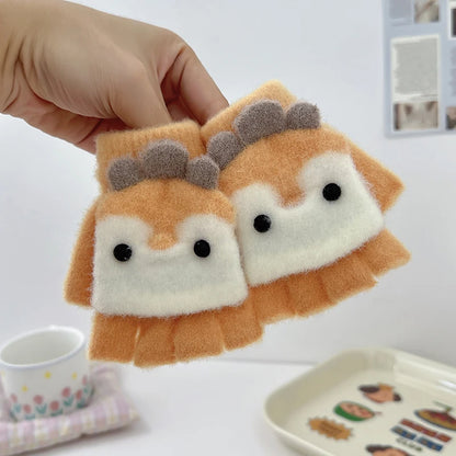 Cozy Penguin Flip Mittens for Kids (Ages 2–6)