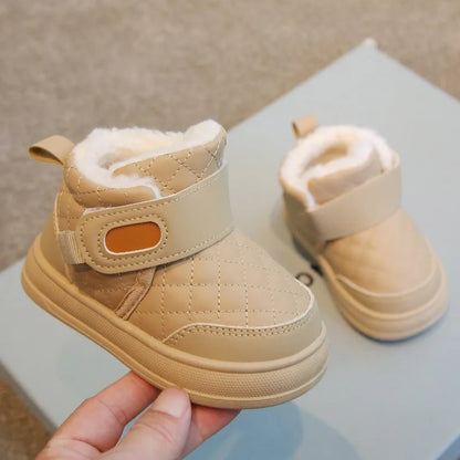 Baby Plush Snow Booties – Warm First Walker Boots