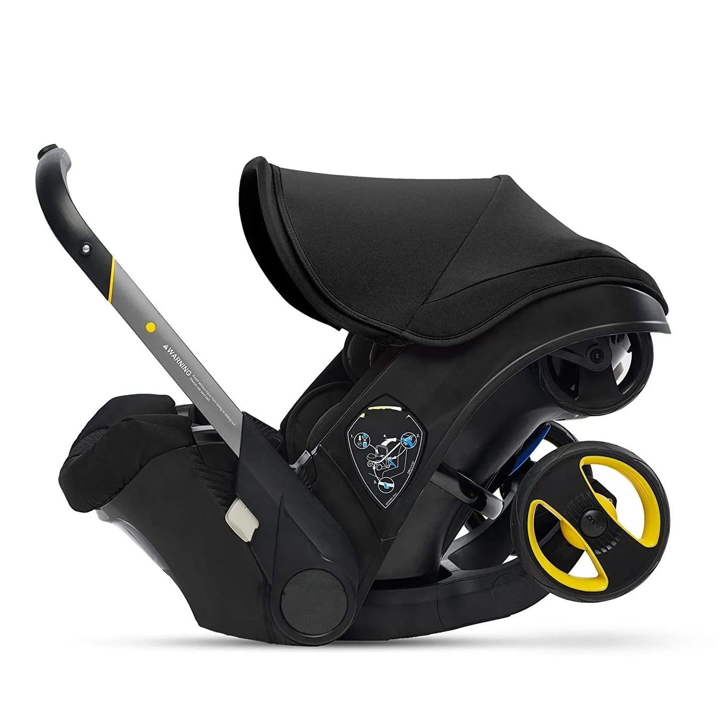 Car Seat Stroller Hybrid – 3-in-1 Infant Travel System with One-Click Wheels