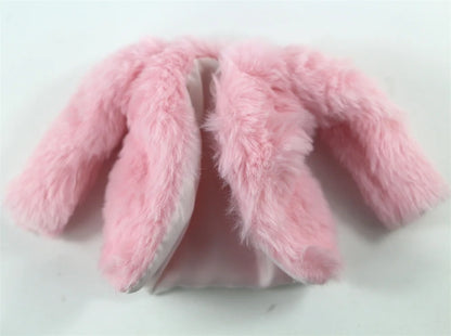 Plush Faux-Fur Coat for 11.5-Inch Dolls