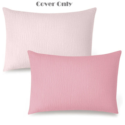Soft Cotton Muslin Baby Pillowcase with Envelope Closure