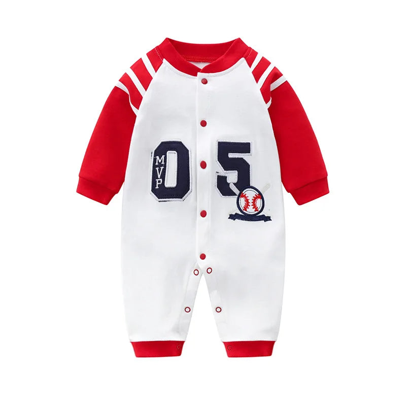 Bow-Tie Tuxedo Romper for Baby Boys