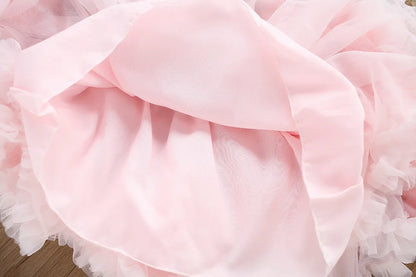 Bunny Bloom Knit Cardigan & Ruffle Tutu Skirt Set for Girls