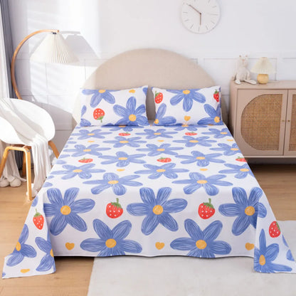 Waterproof TPU Flat Bed Sheet for Kids & Family Beds