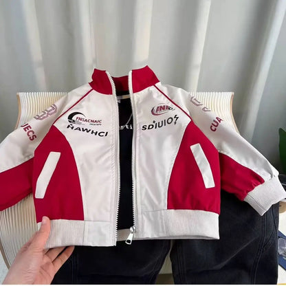 Racing Club Boys’ Colorblock Zip Jacket
