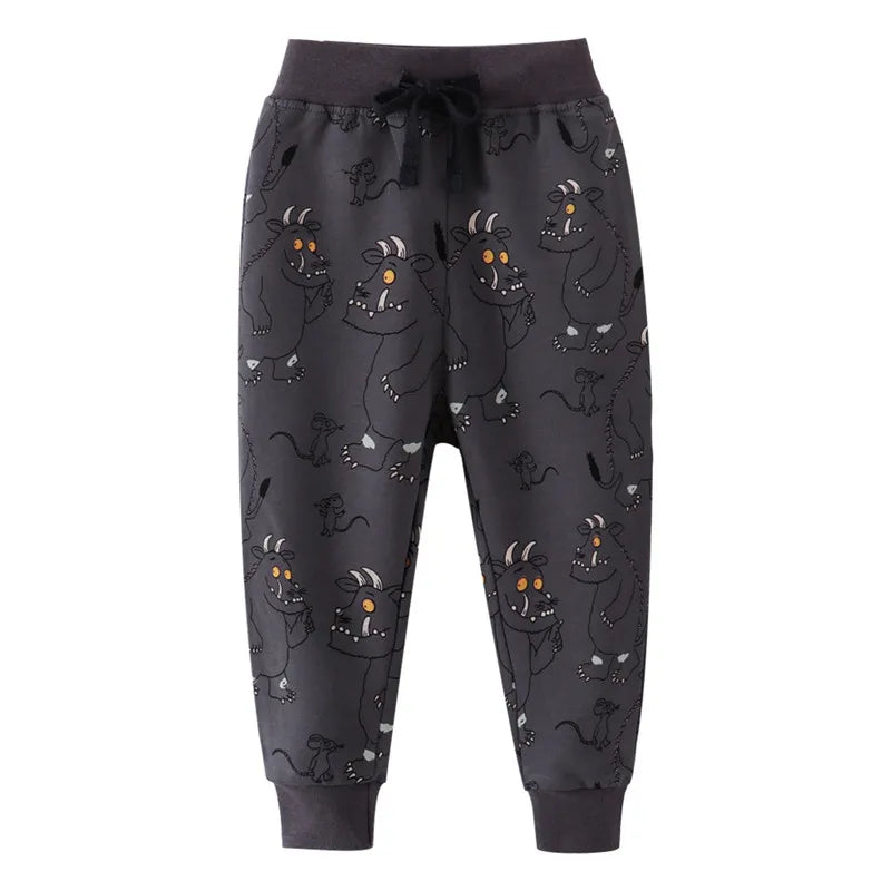 Cute, Cozy Printed Jogger Pants for Toddlers & Kids (2–7 Years)