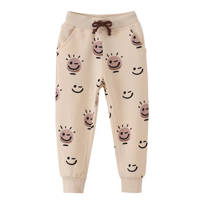 Cute, Cozy Printed Jogger Pants for Toddlers & Kids (2–7 Years)